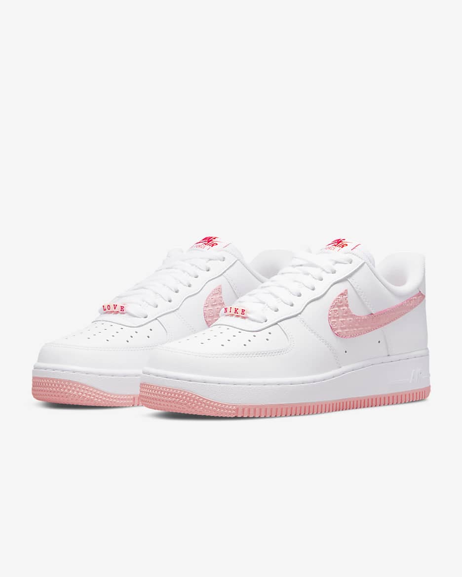 Nike air force 1 07 womens pink hotsell